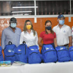 Con entrega de kits escolares y de bioseguridad, Aguas de Cartagena, SACSA y TRASO apoyan retorno a clases presenciales de niños y niñas