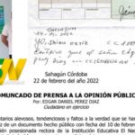 Con evidencias, exrector Edgar Pérez se defiende de acusaciones