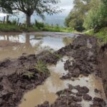 Concejales de Facatativá preocupados por el alto deterioro de las vías rurales