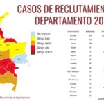 Córdoba, Antioquia y Chocó, los departamentos con los mayores índices de reclutamiento infantil