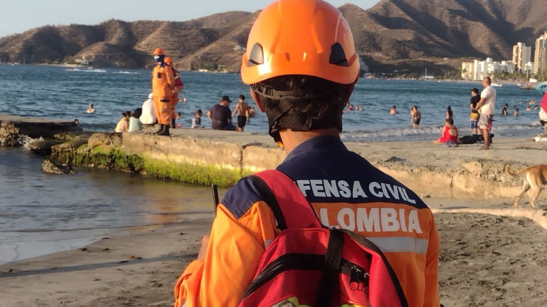 Cuatro personas han perdido la vida por inmersión en playas de Santa Marta