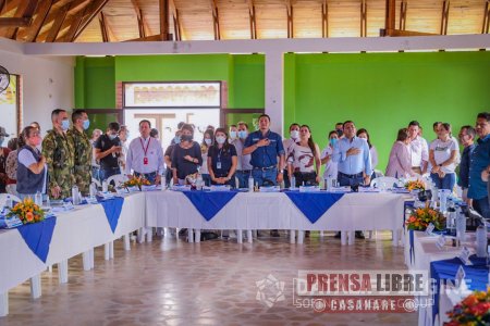 Cumbre de Alcaldes de Casanare en Sabanalarga