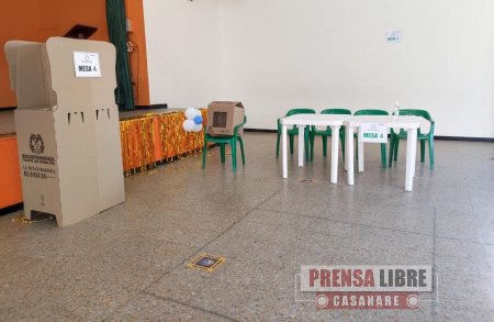 El potencial electoral de Casanare para elecciones al Congreso es de 303.705 personas. Fueron designados 6420 jurados