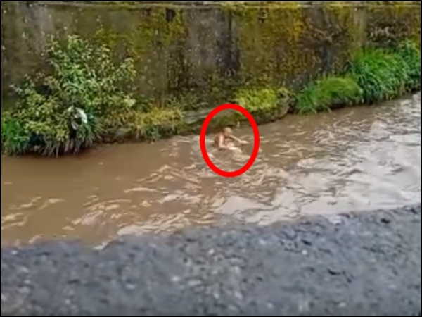 El vídeo de un habitante en condición de calle bañando en el río Pasto que generó discusión en redes