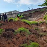 Emergencia por deslizamiento de tierra en Manizales