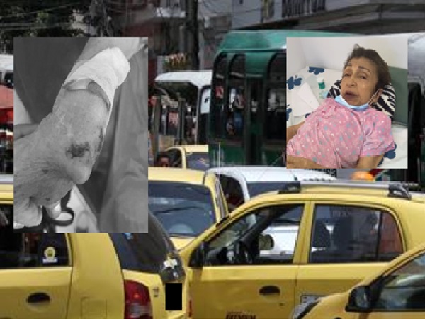En Barranquilla: Por diferencias de creencias, taxista empujó a dos pasajeras, una de las adultas cayó en una cuneta