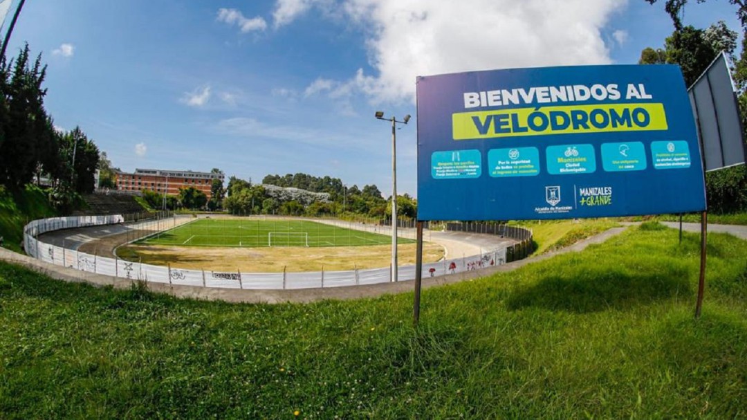 Este lunes podrán nuevamente en servicio el Velódromo de la U. Caldas