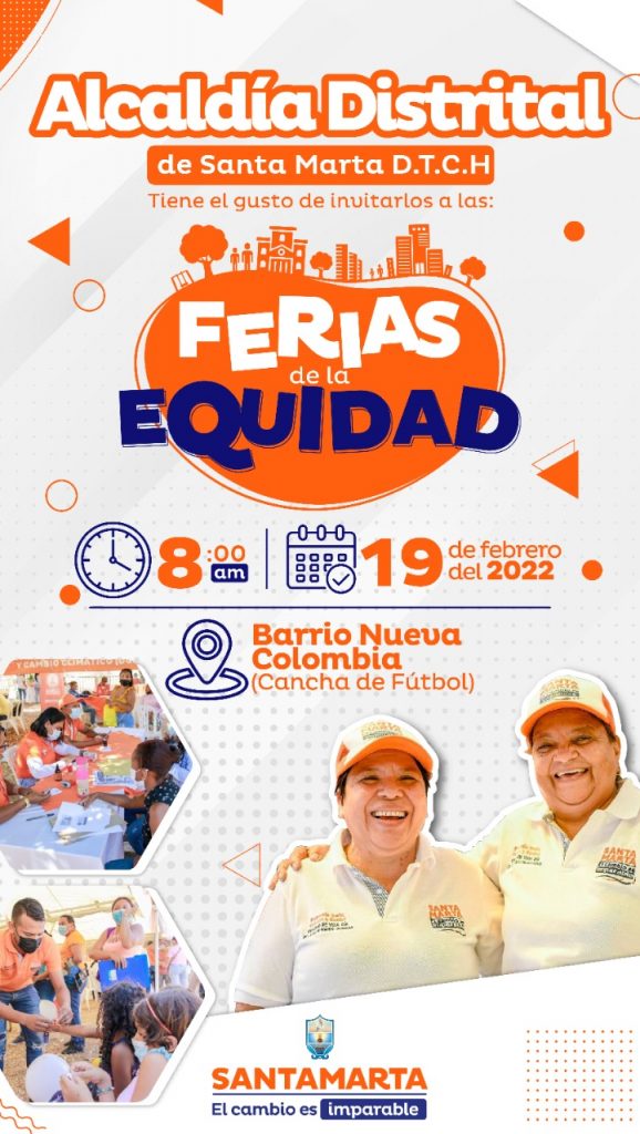 Ferias de la Equidad llega este sábado al Barrio Nueva Colombia