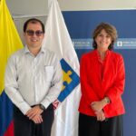 Fiscal General de la Nación se reunió con su homóloga de España para fortalecer lazos de cooperación en materia judicial