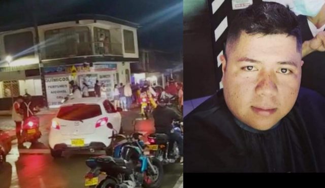 Freddy Bueno fue asesinado con arma de fuego en una barbería en La Tebaida