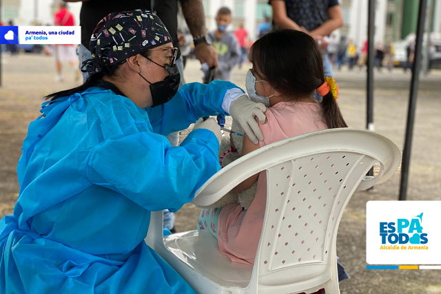 Hoy, vacunación en los centros comerciales Calima, Portal del Quindío e IBG