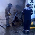 Incendio destruyó taller de electricidad en el sur de Cartagena