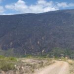 Incendio en Boyacá afectó al menos 150 hectáreas de zona vegetal