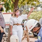 Inicia el embellecimiento y limpieza de las plazas y parques del Centro Histórico