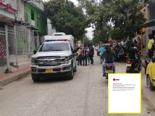 Investigan crimen de contratista de Air-e en Barranquilla, sujetos a bordo de una moto le dispararon