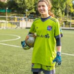 Aurora Mantilla Castrillón portera de fútbol
