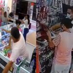 La pareja que se la pasa robando celulares en comercios de Barranquilla