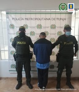 Medida de aseguramiento en centro carcelario en contra de presunto delincuente dedicado al hurto de celulares en Tunja, (Boyacá)