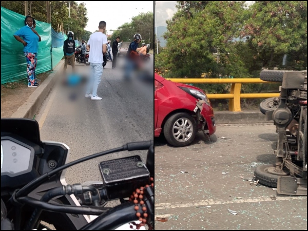 Otro accidente en el puente López: por exceso de velocidad y obras viales, conductores se quejan