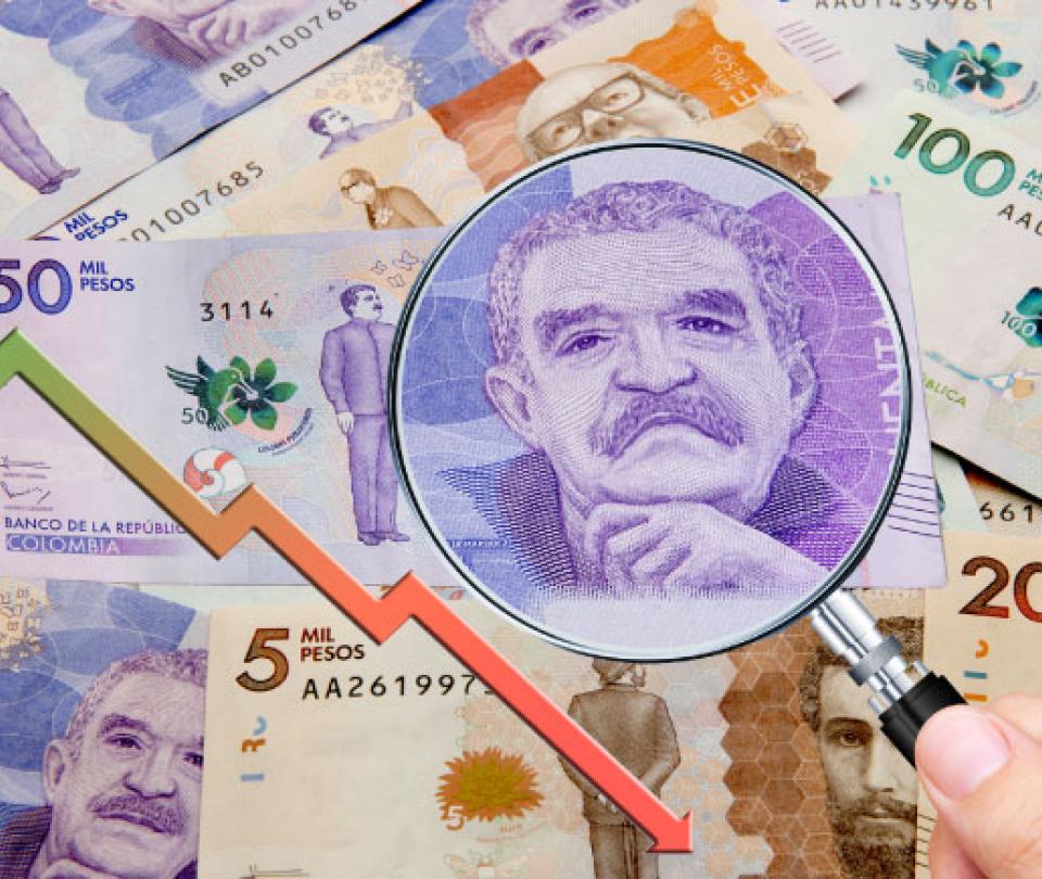 Peso colombiano, el peor en la región, según Índice Big Mac