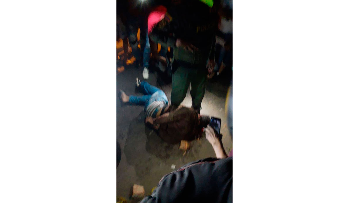 Policía hirió a atracador en La Popa