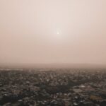 Polvo del Sahara en el oriente del país