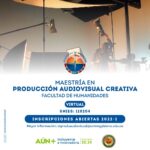 Producción Audiovisual Creativa, la nueva maestría virtual de la Unimagdalena