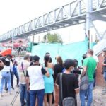 Puente peatonal de la avenida Puerto López: 6 meses sin poder usarse