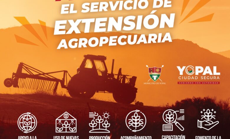 SDEMA Invita a productores a que accedan al Servicio de Extensión Agropecuaria