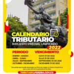 Secretaría de Hacienda de Pereira presentó el Calendario Tributario 2022