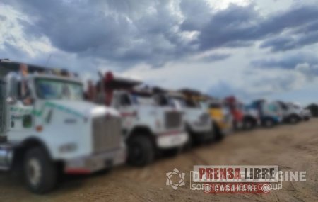 Secuestrados 5 conductores de volquetas que hacia mantenimiento a una vía en zona rural de Arauquita