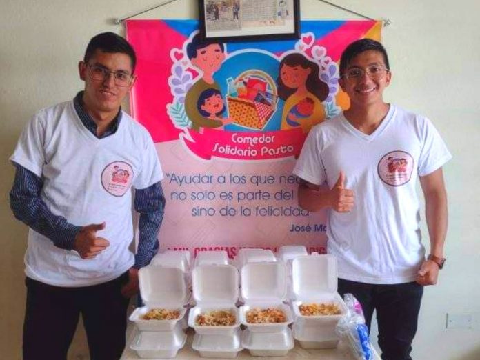 “Comedor Solidario” para habitantes de calle en Pasto