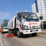Veolia Aseo Cartagena entrega Barredora Mecanizada a la operación de barrido en las avenidas principales de la ciudad