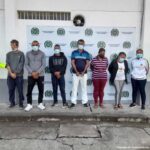Asegurados siete presuntos integrantes de ‘La Resistencia’, presuntamente, implicados en tráfico de estupefacientes en el Valle del Cauca