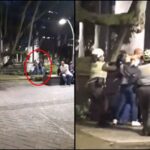 Atraparon a dos mujeres, los hombres intentaron separarlas y hasta la policía tuvo que intervenir, en el boulevard del Río