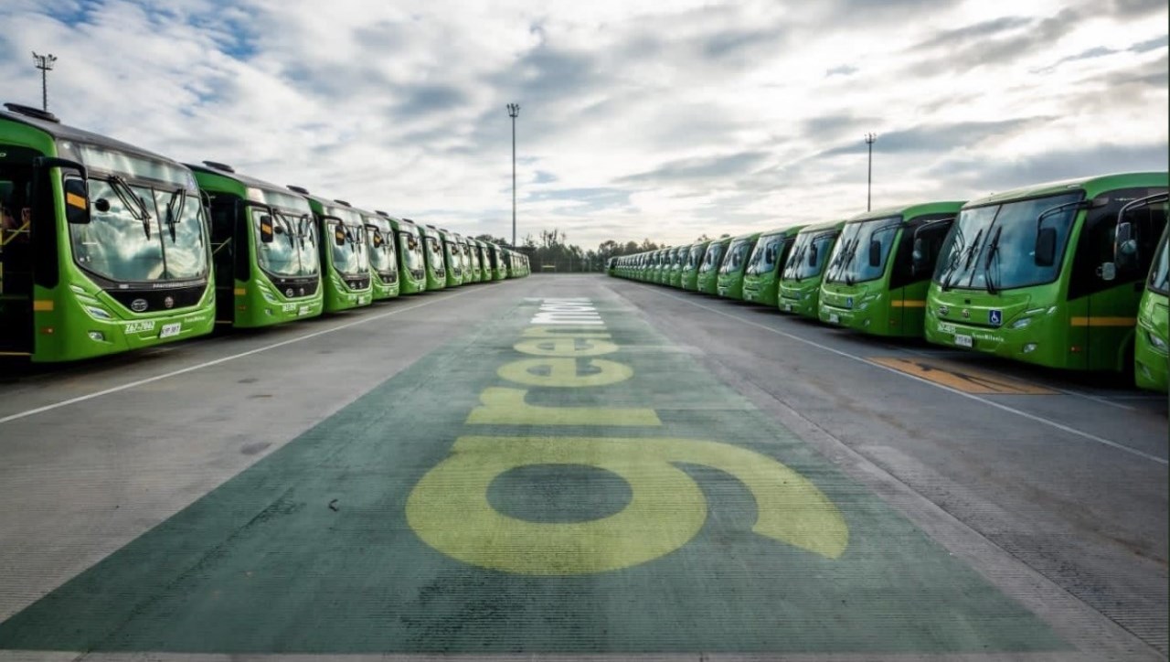 Bogotá tiene 1061 buses eléctricos