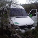 Bus de turismo se accidentó en la vía Ciénaga - Barranquilla