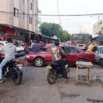 Los transportistas también fueron solidarios con los comerciantes.