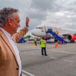 Con un 90% de ocupación salió el primer vuelo a San Andrés desde el Quindío con Viva Air