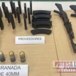 Depósito de armas y municiones fue descubierto en vivienda en Arauca