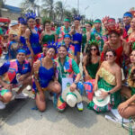 Desde Cundinamarca llegó al Carnaval de Barranquilla una comparsa con impacto social