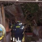 Dos personas salieron ilesas después de que colapsara una casa en Marmato