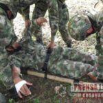 Dos soldados heridos en zona rural de Tame tras ataque con artefacto explosivo