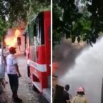 En Tuluá, otro arrasador incendio arrasó este jueves varias viviendas