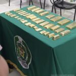 Incautados 36 kilogramos de oro avaluados en más de 8.500 millones de pesos