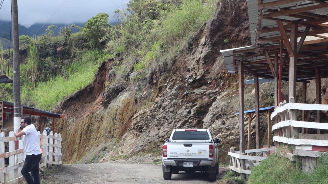 Lluvias también generan inconvenientes viales en Pensilvania, Caldas