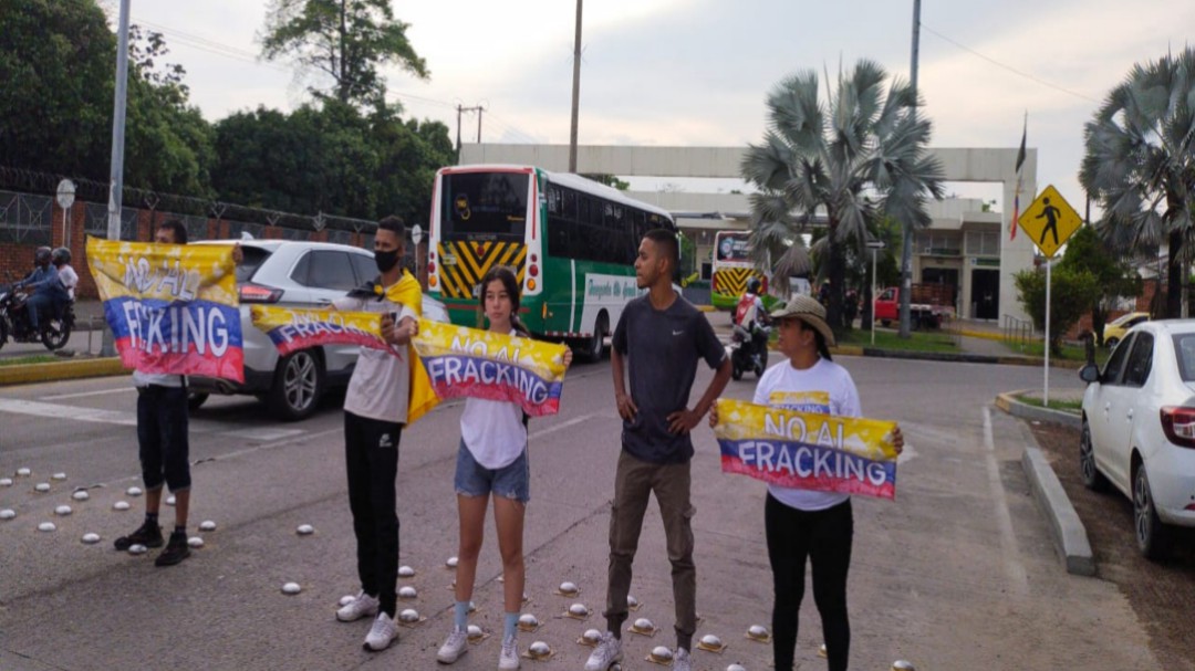 Marcha en Barrancabermeja por aprobación del piloto de fracking