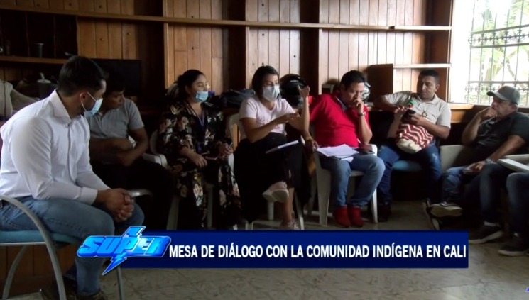 Ministerio de Cultura estuvo en mesa de diálogo con comunidad indígena de Cali