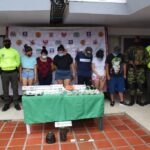 Privadas de la libertad cinco personas que estarían dedicadas al almacenamiento, venta y distribución de estupefacientes en Campoalegre (Huila)