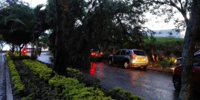 Fuertes lluvias en Ibagué